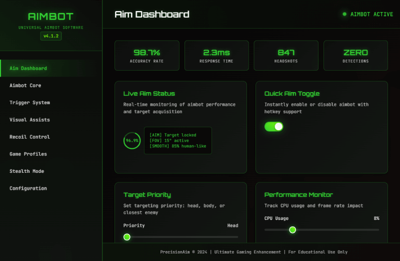 Generation Zero&reg; Aimbot UI